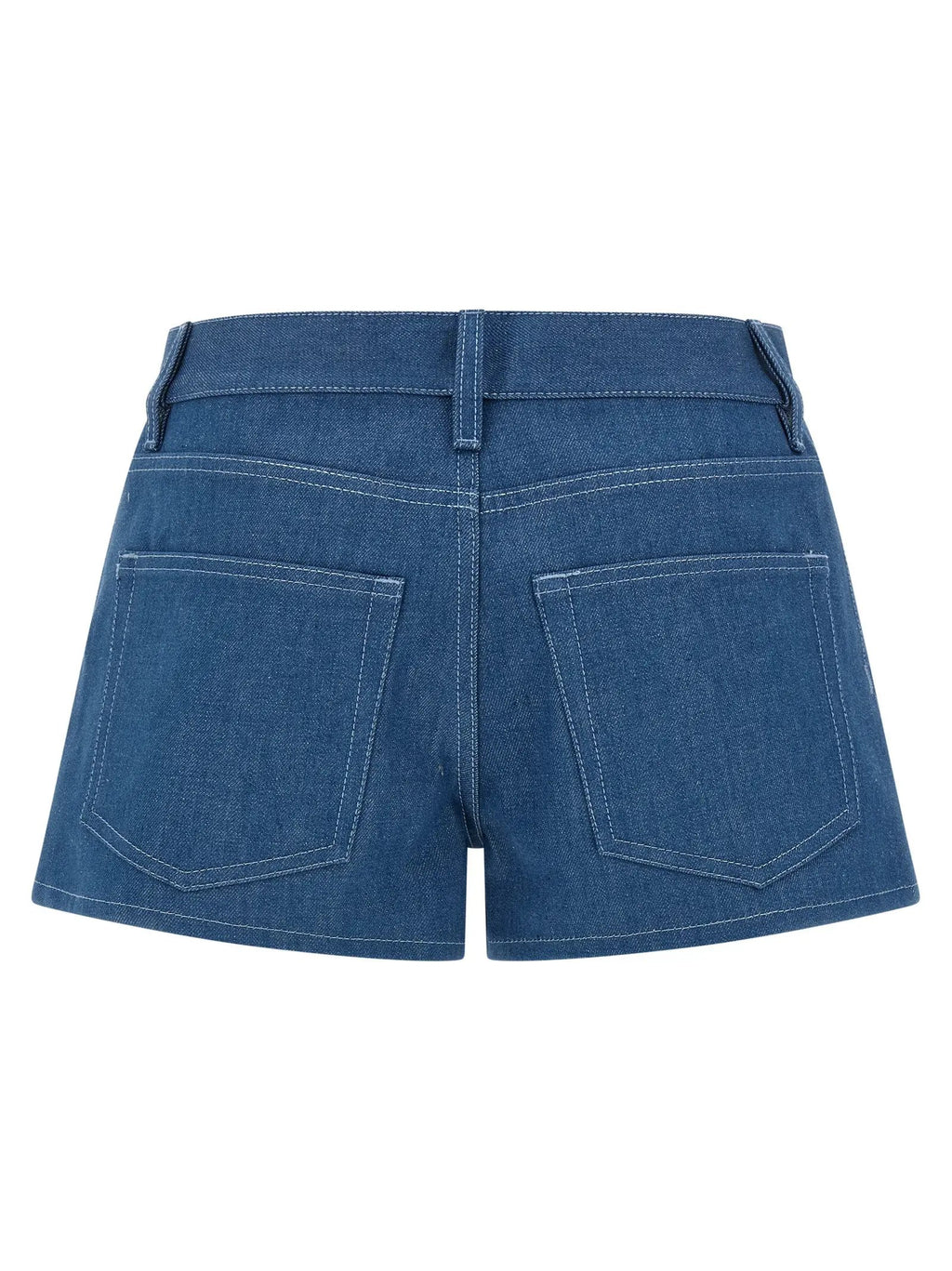 Gucci Blue Cotton Bermuda Shorts