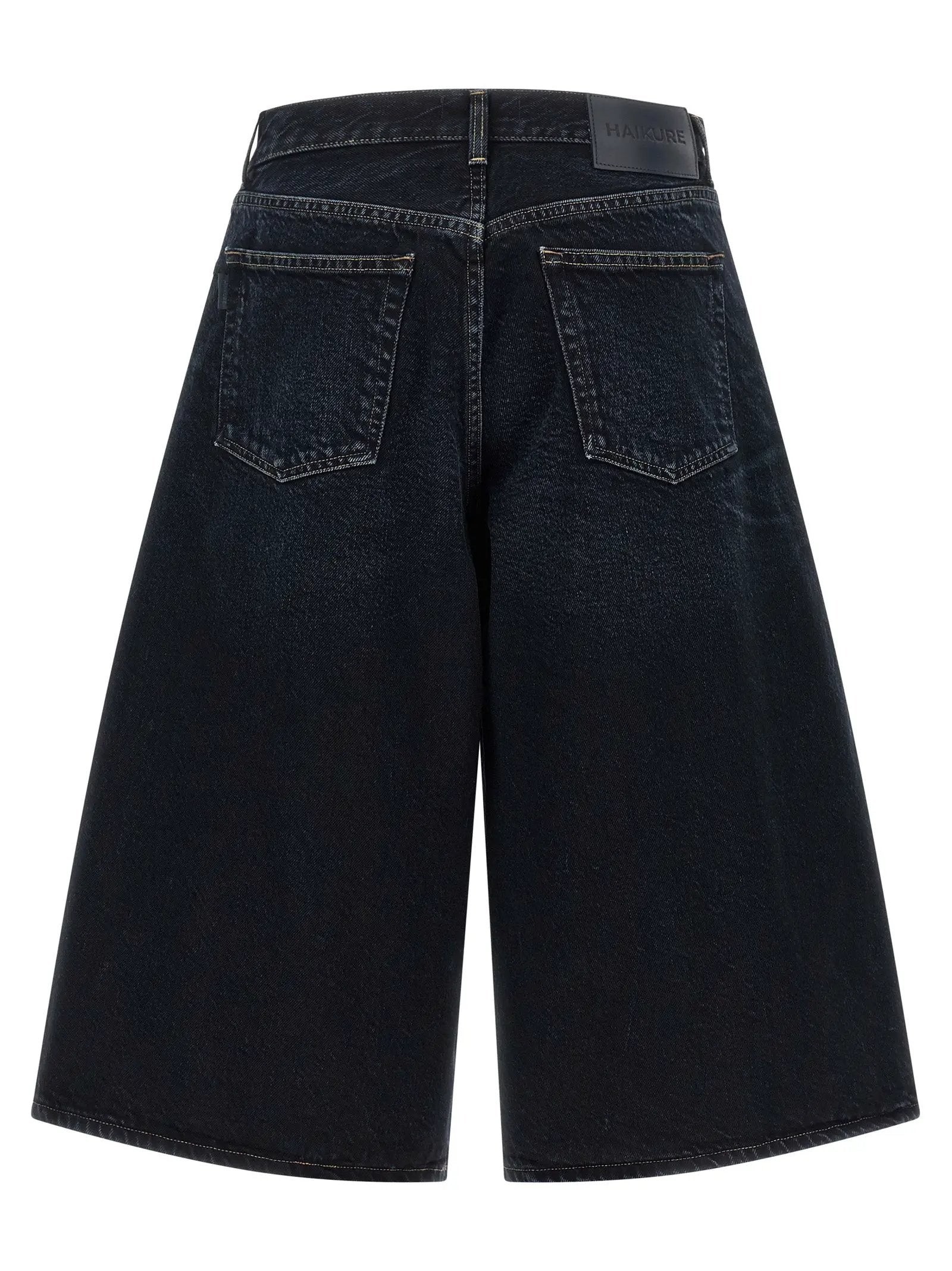 Bermuda en coton bleu Haikure