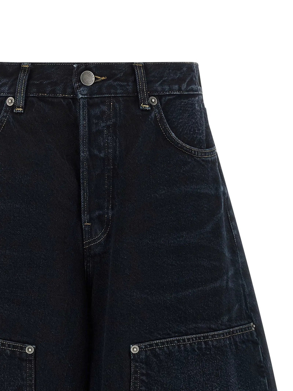 Bermuda en coton bleu Haikure