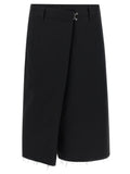 Maison Margiela Black Cotton Bermuda Shorts