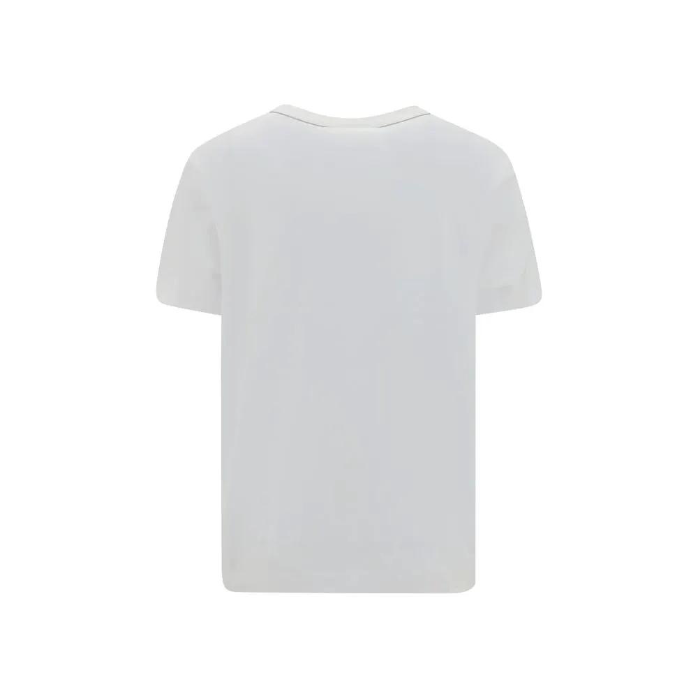 Brunello Cucinelli White Cotton T-Shirt