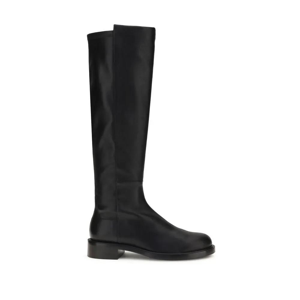 Stuart Weitzman Brown Calf Leather Bos Taurus Over The Knee
