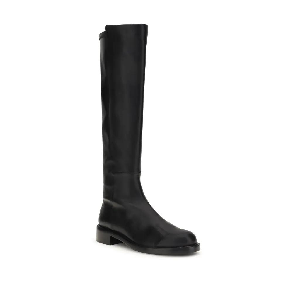 Stuart Weitzman Brown Calf Leather Bos Taurus Over The Knee
