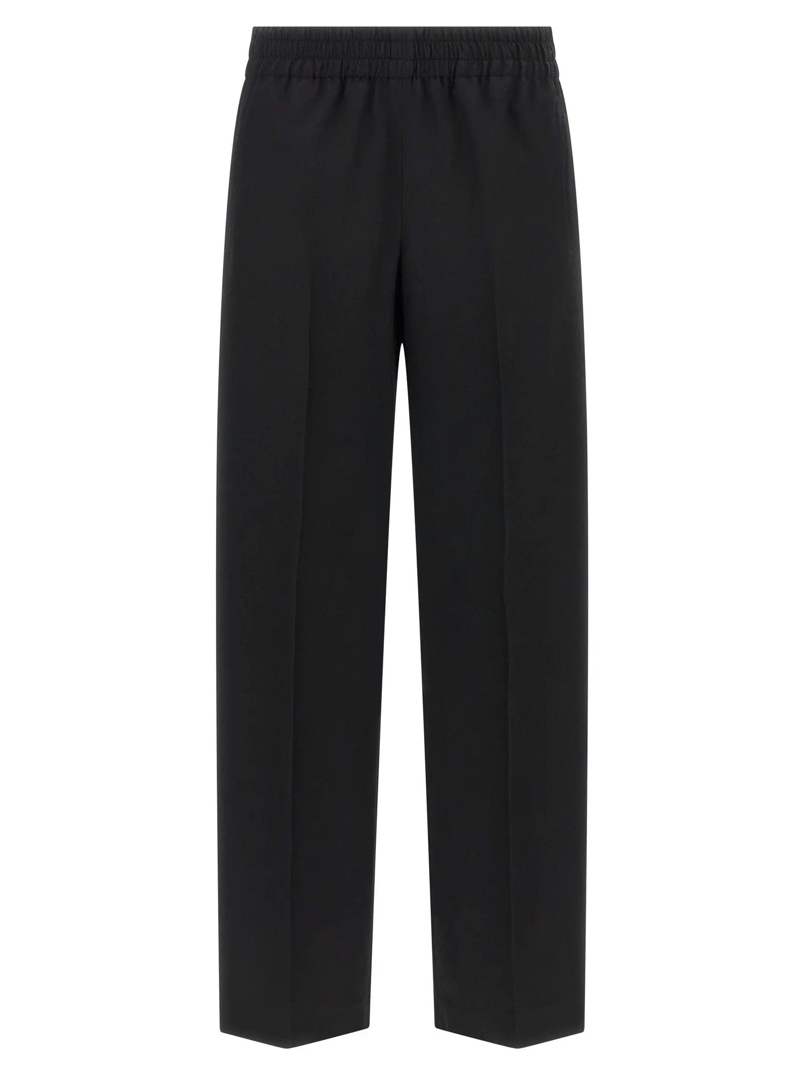 Golden Goose Black Virgin Wool Casual Pants