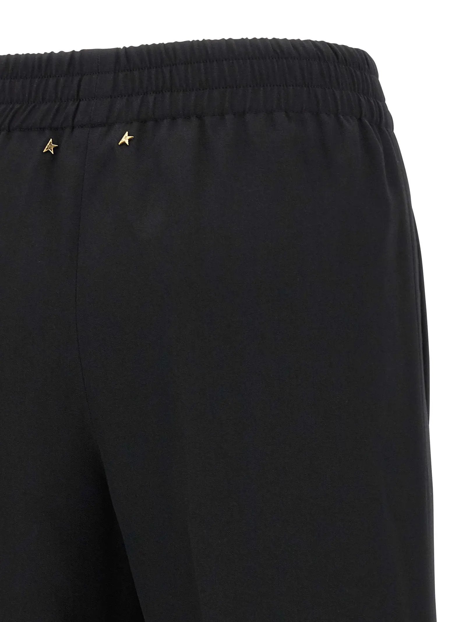 Golden Goose Black Virgin Wool Casual Pants