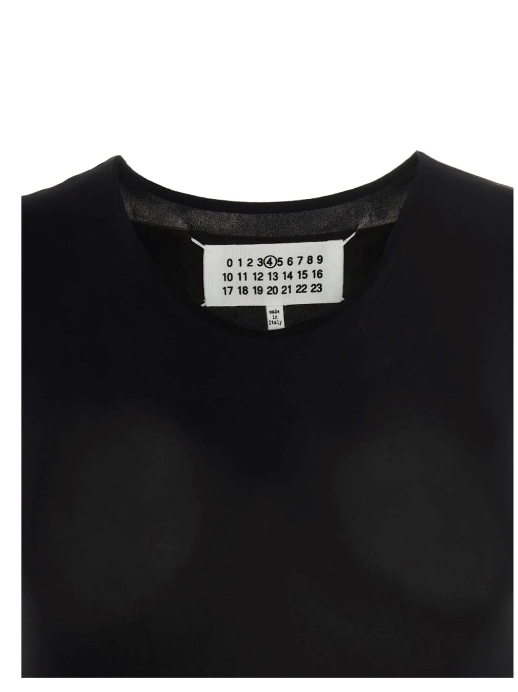 Maison Margiela Black Polyamide Bodysuit