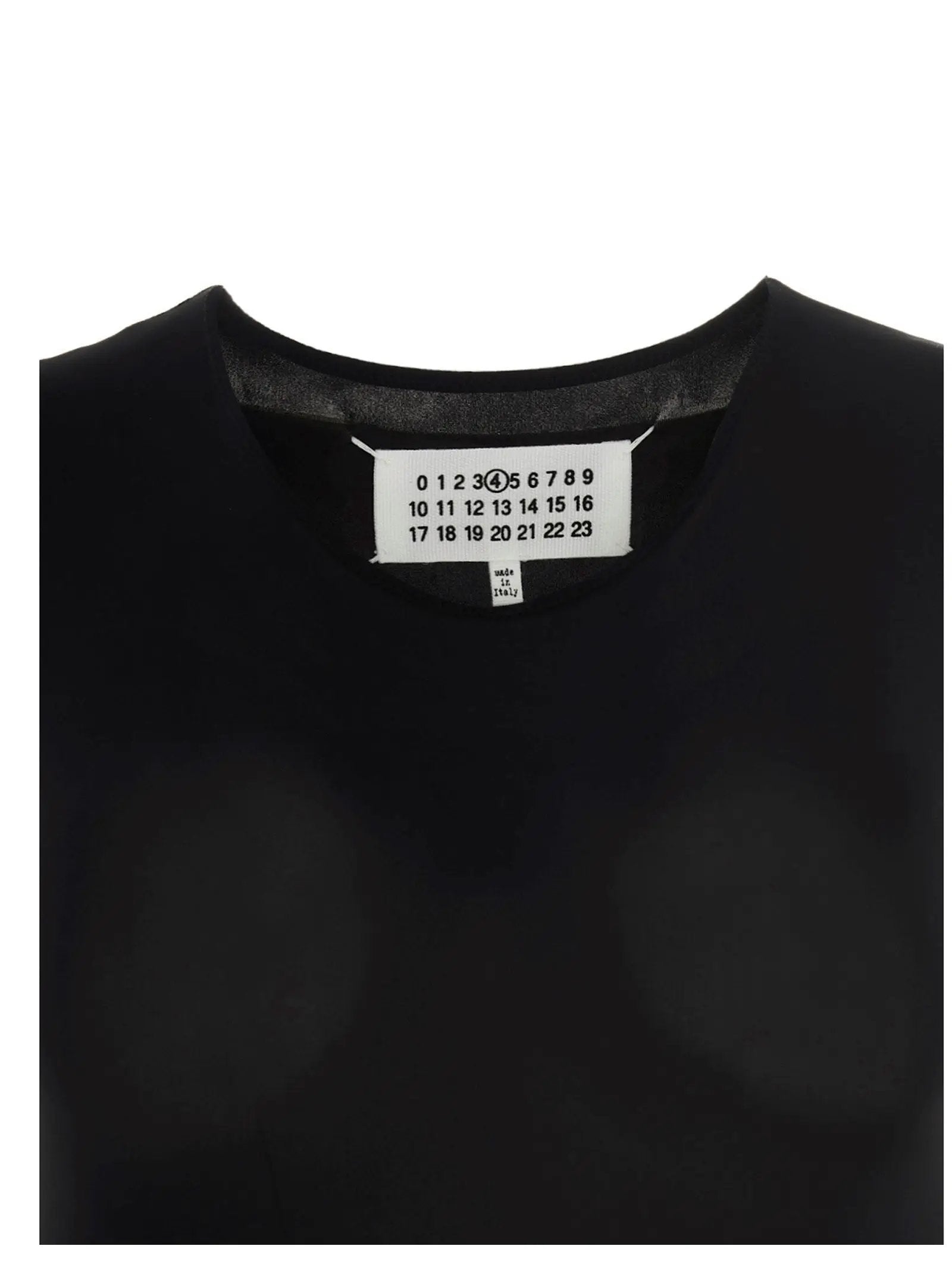 Maison Margiela Black Polyamide Bodysuit