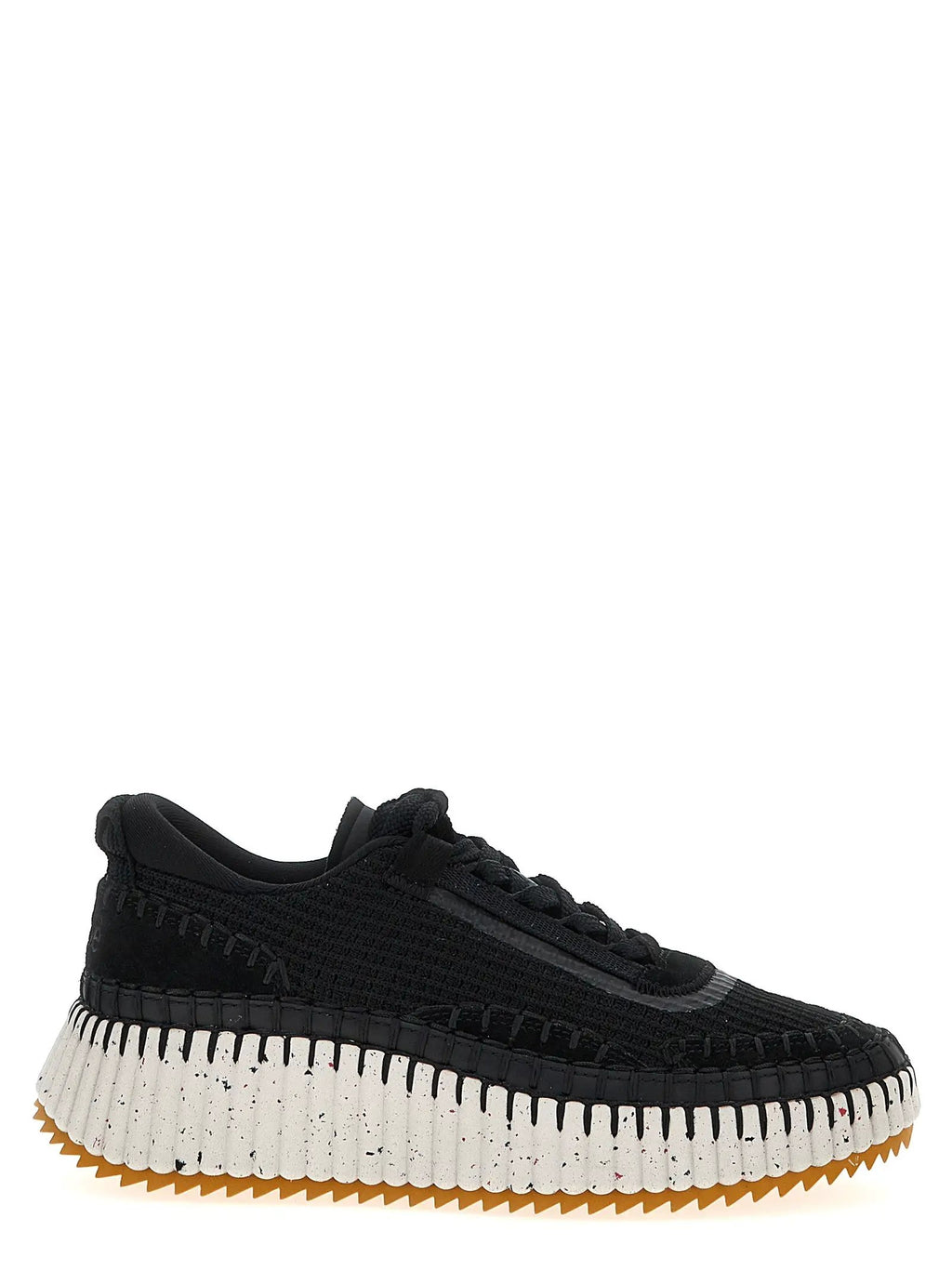 Chloé Bicolor Polyester Athletic Sneakers