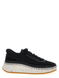 Chloé Bicolor Polyester Athletic Sneakers