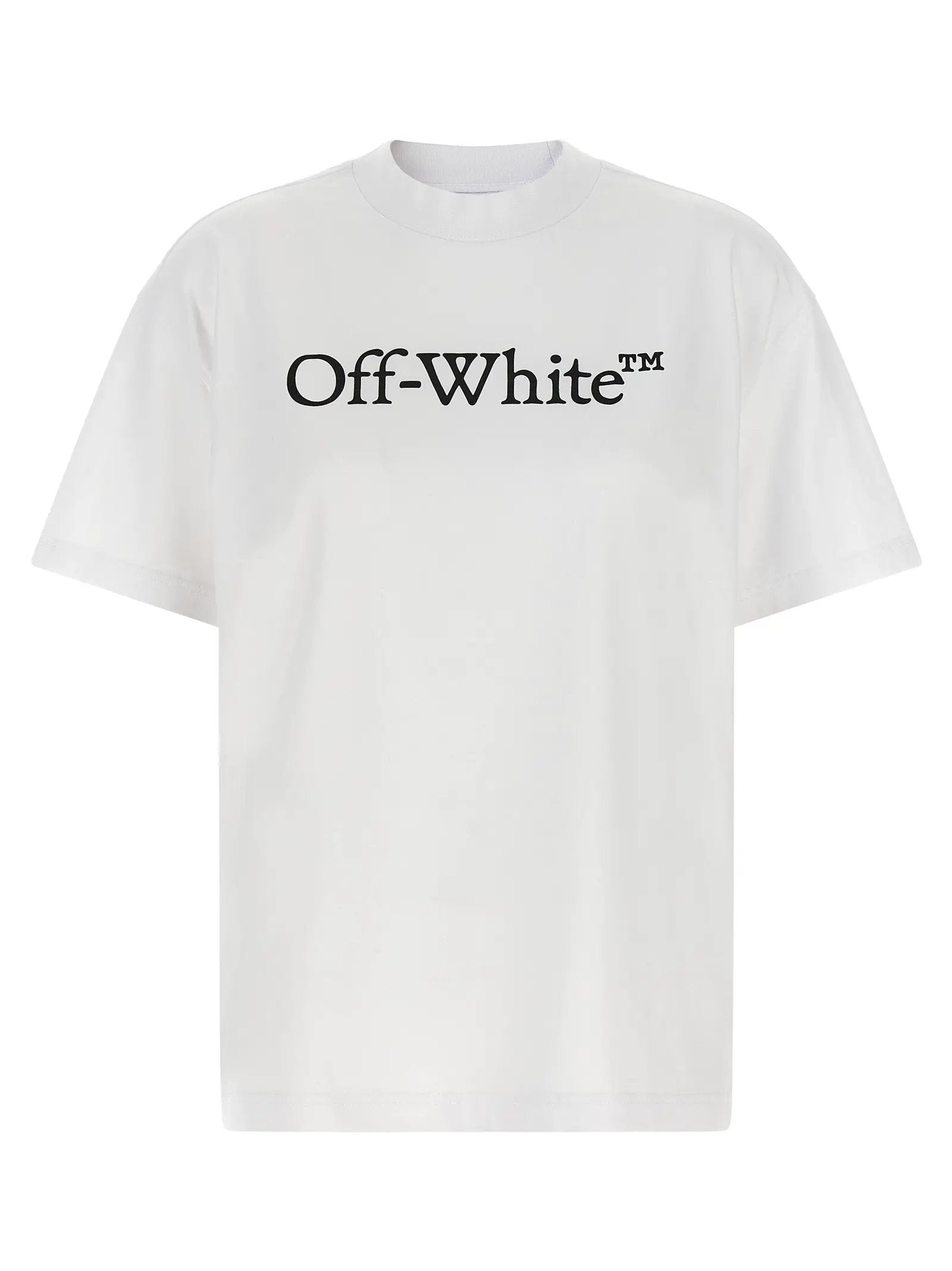 T-shirt en coton blanc cassé