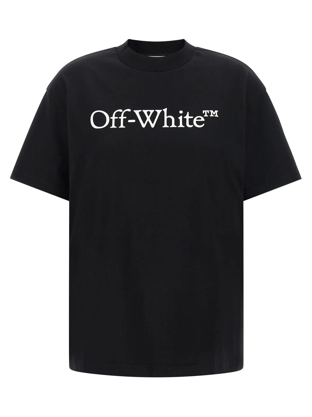T-shirt Off-White en coton noir