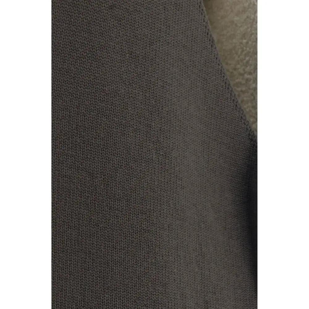 Rick Owens Gray Wool Oves Aries Sleeveless Jacket