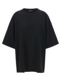 T-shirt en coton noir Haikure