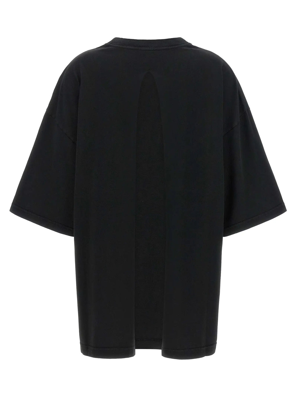 T-shirt en coton noir Haikure