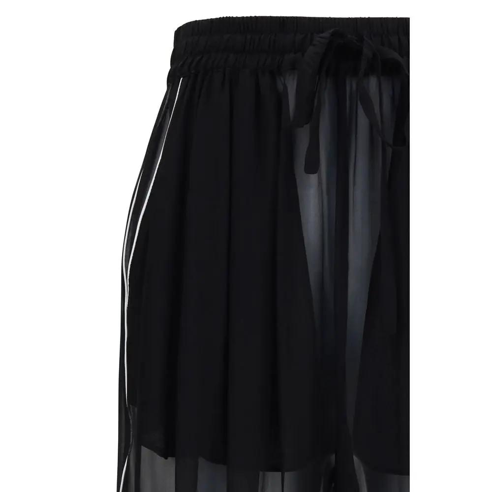 Pantalon décontracté Dolce & Gabbana en soie noire