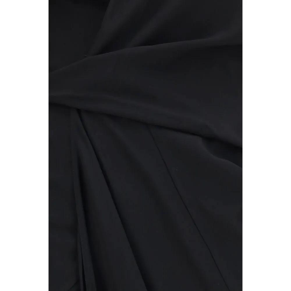 Rick Owens Black Viscose Casual Dress