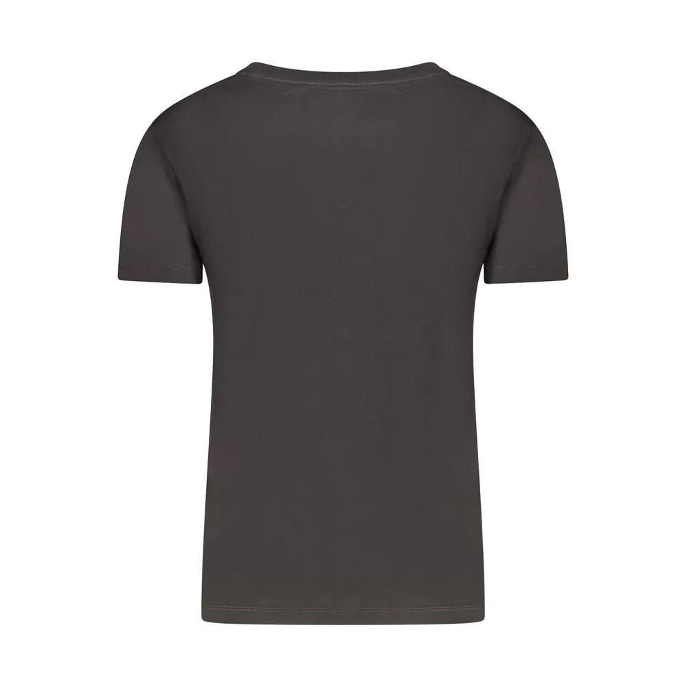 Calvin Klein Black Cotton Women T-Shirt