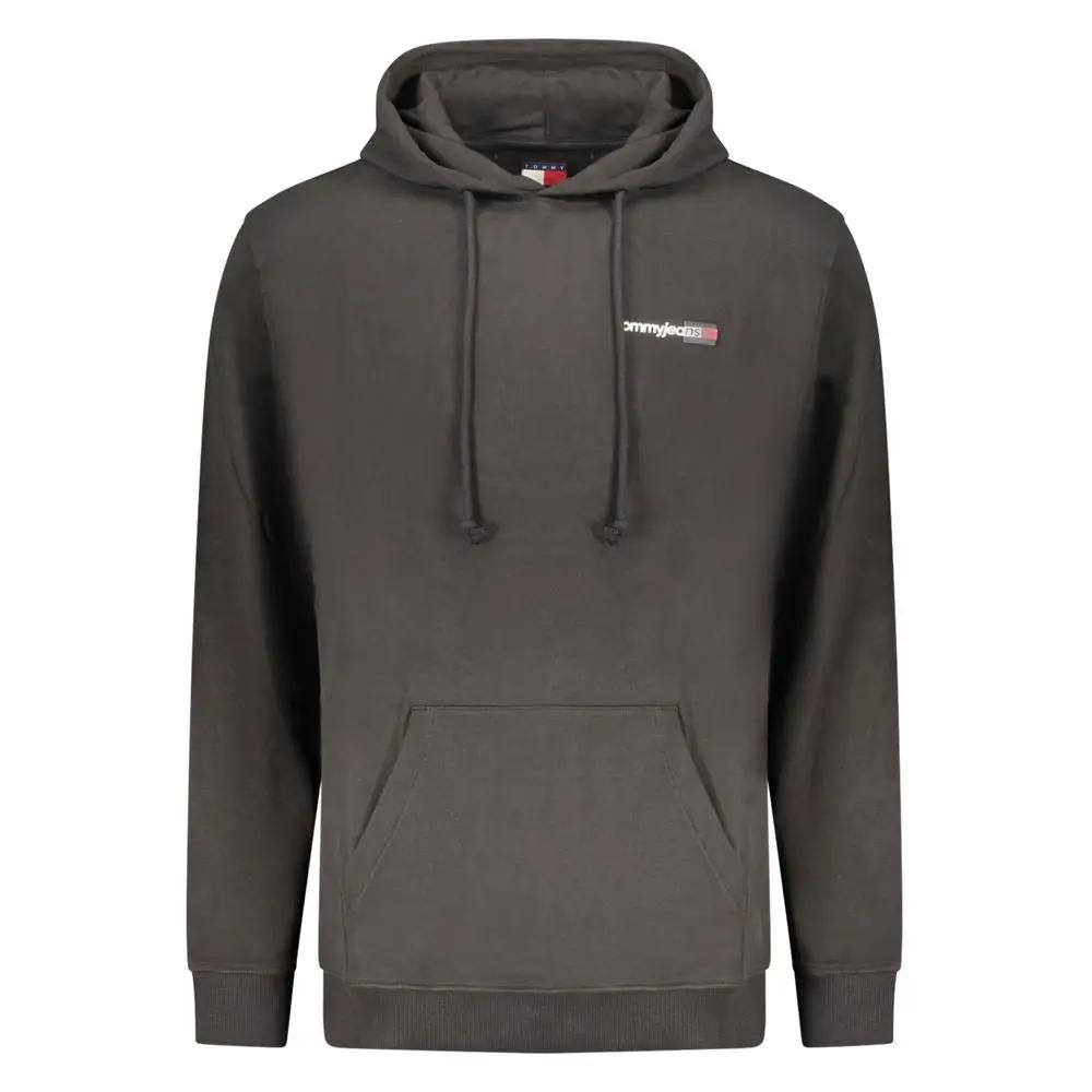 Tommy Hilfiger Black Cotton Men's Sweatshirt