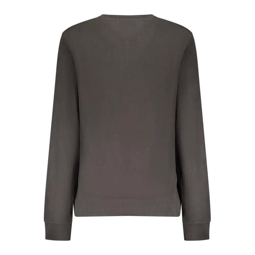 Tommy Hilfiger Black Cotton Women's Sweatshirt