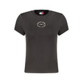 Tommy Hilfiger Black Cotton Women's T-Shirt