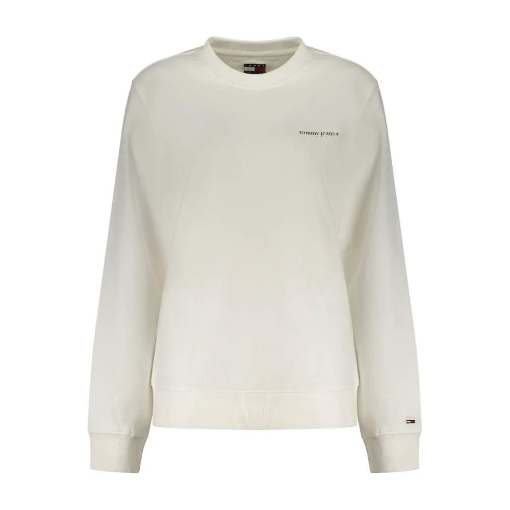 Tommy Hilfiger Bianco Cotton Women's Sweatshirt