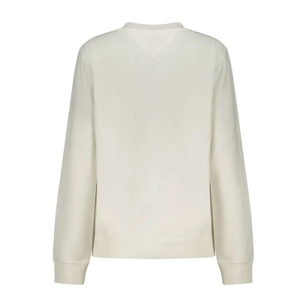 Tommy Hilfiger Bianco Cotton Women's Sweatshirt