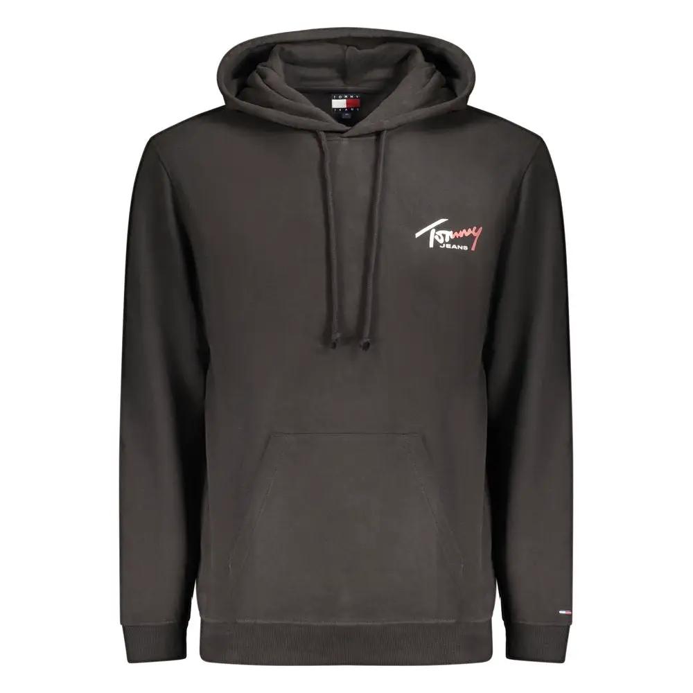 Tommy Hilfiger Black Cotton Men's Sweatshirt