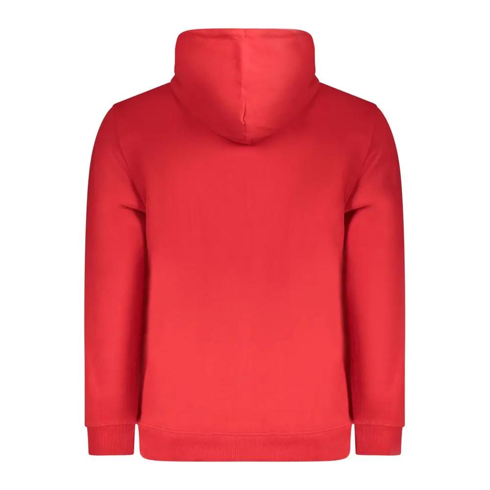 Tommy Hilfiger Red Cotton Men's Sweatshirt