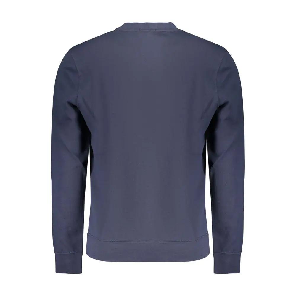 Calvin Klein Blue Cotton Men's Sweatshirt