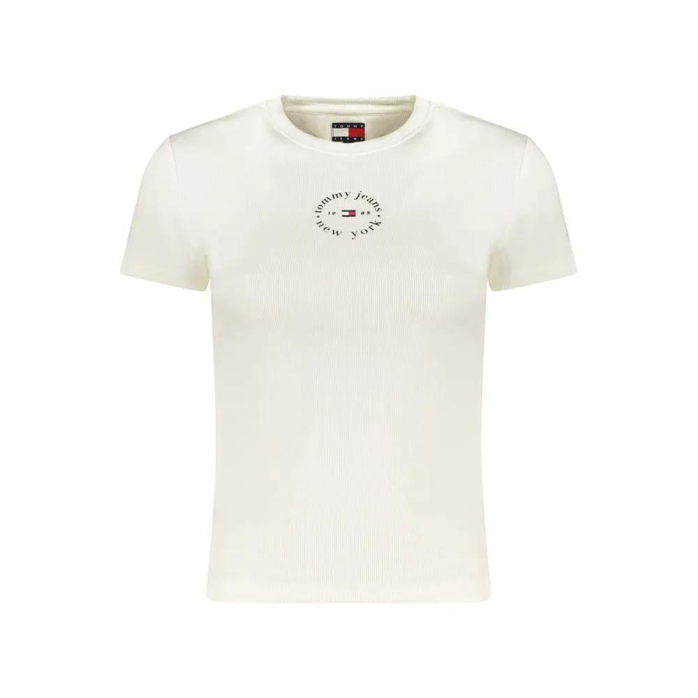 Tommy Hilfiger Bianco Cotton Women T-Shirt