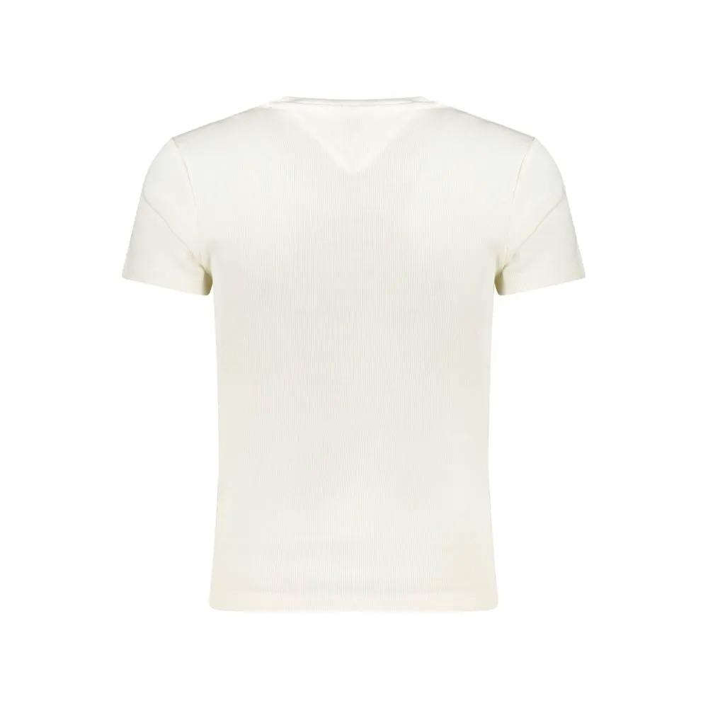 Tommy Hilfiger Bianco Cotton Women T-Shirt