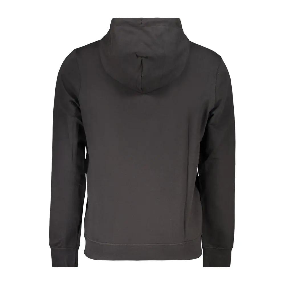 Calvin Klein Black Cotton Men Hoodie