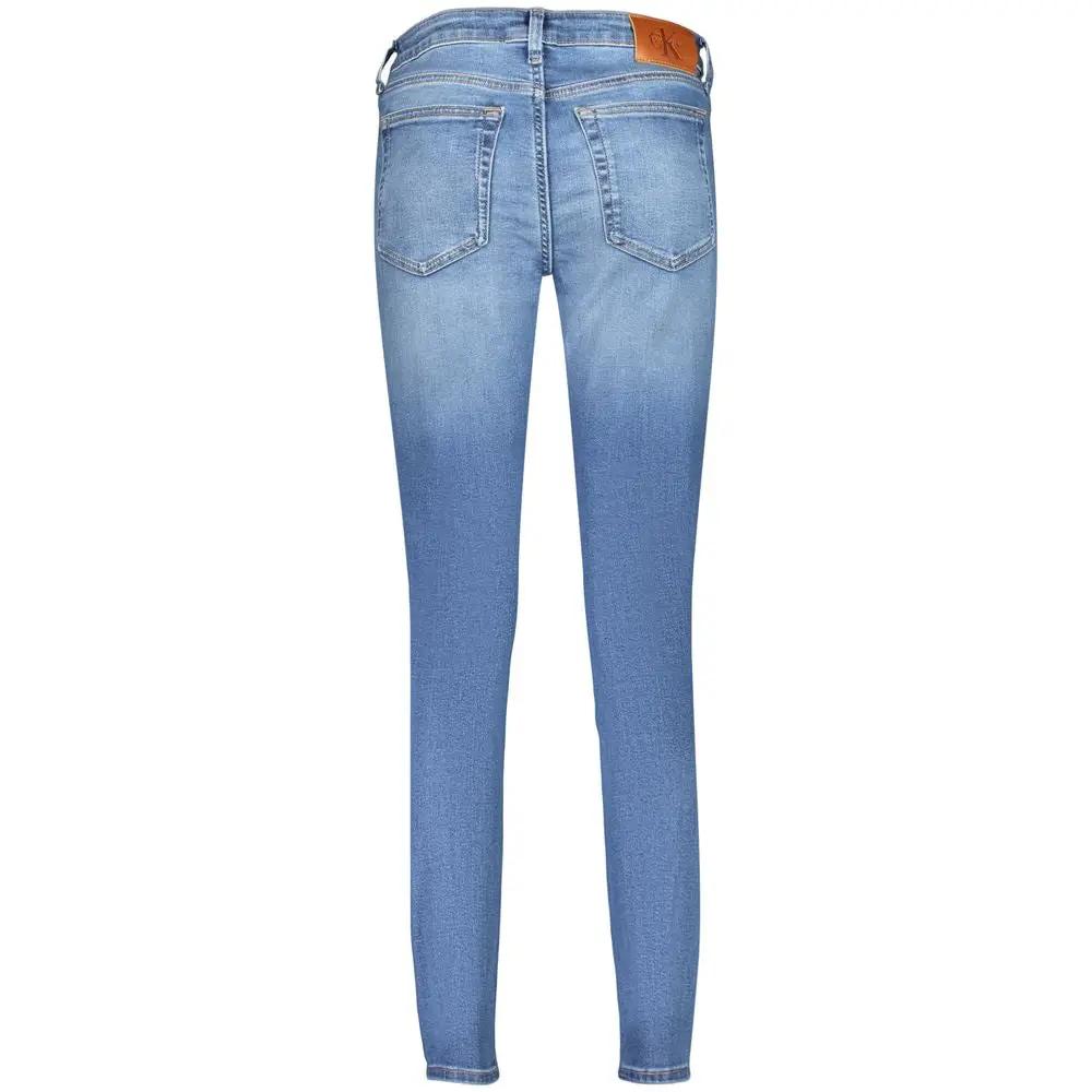 Calvin Klein Blue Cotton Women's Jean