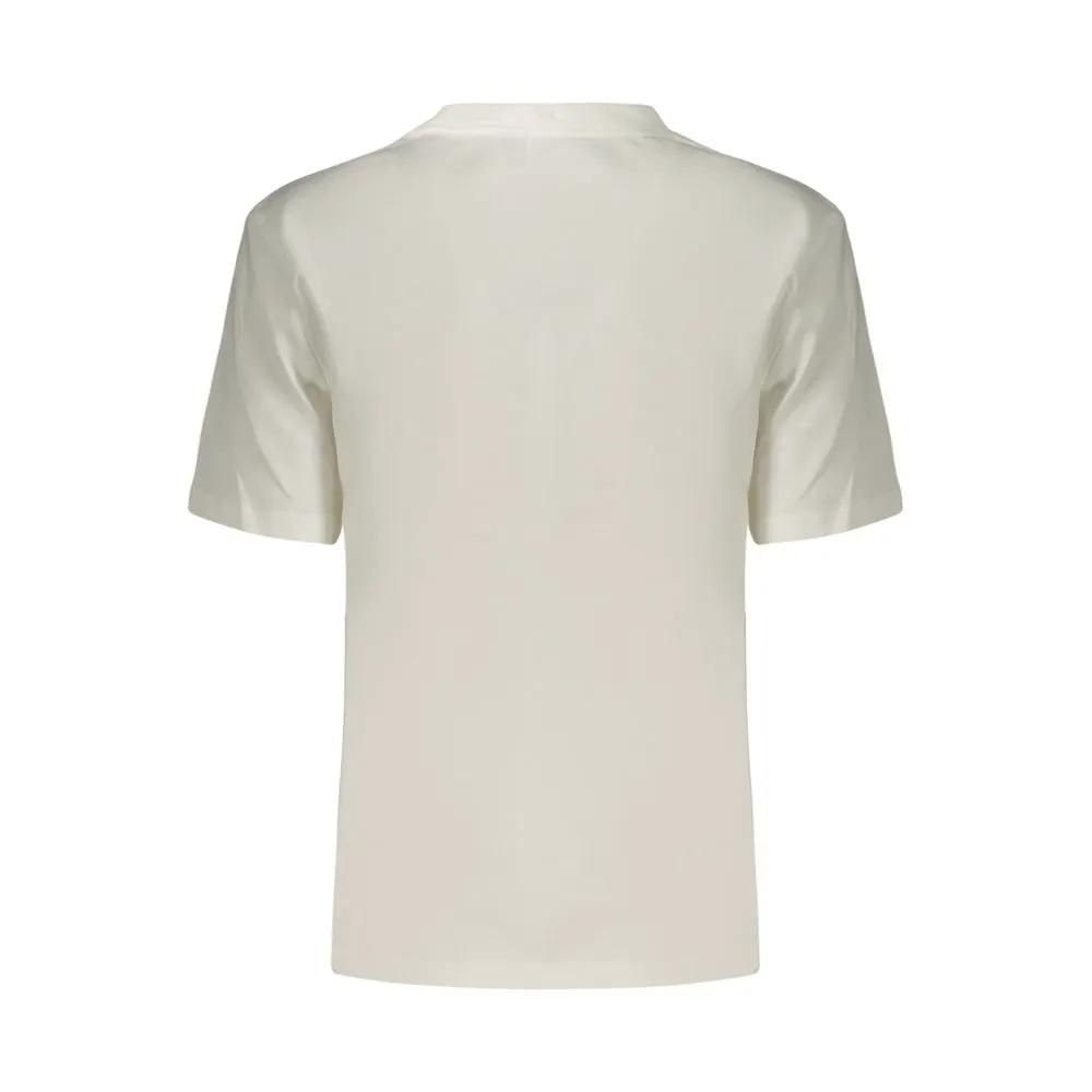 Calvin Klein White Cotton Women's T-Shirt