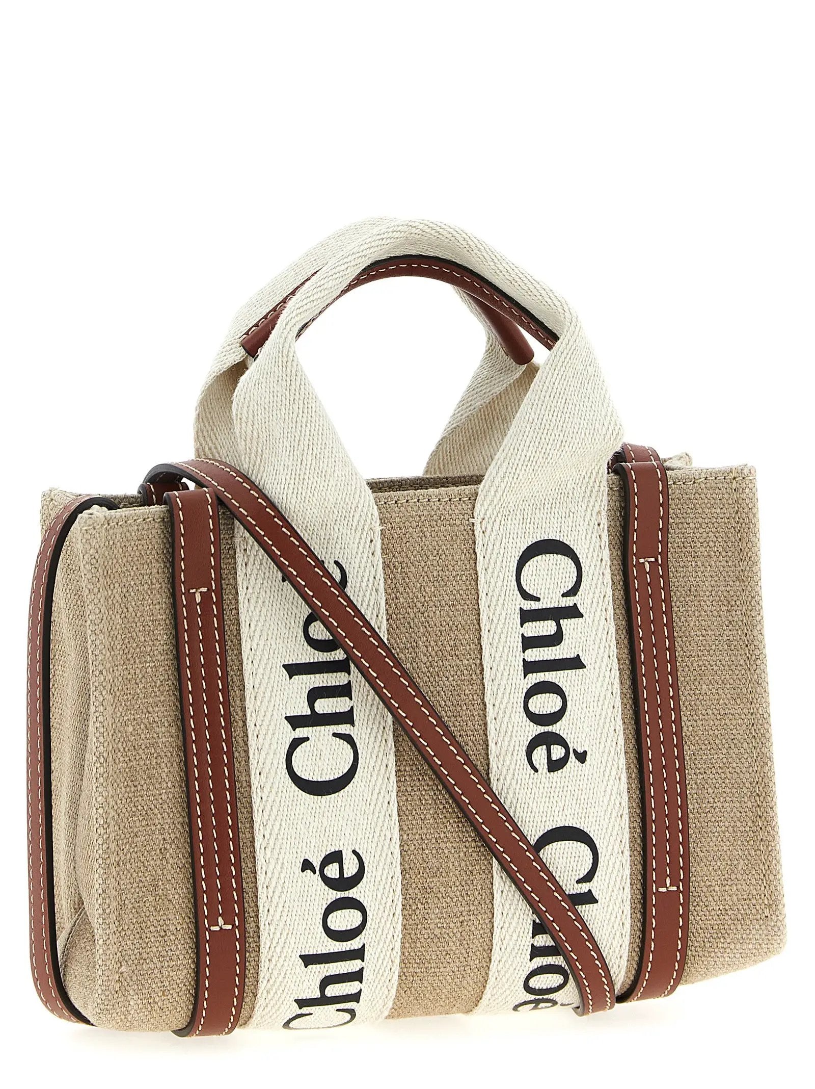 Chloé Multicolor Calfskin Handbag