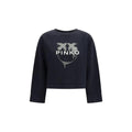 PINKO Sweat-shirt en coton noir