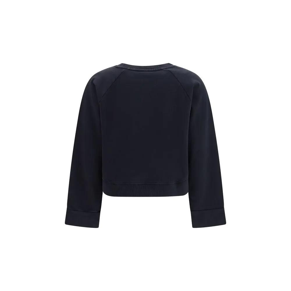 PINKO Sweat-shirt en coton noir