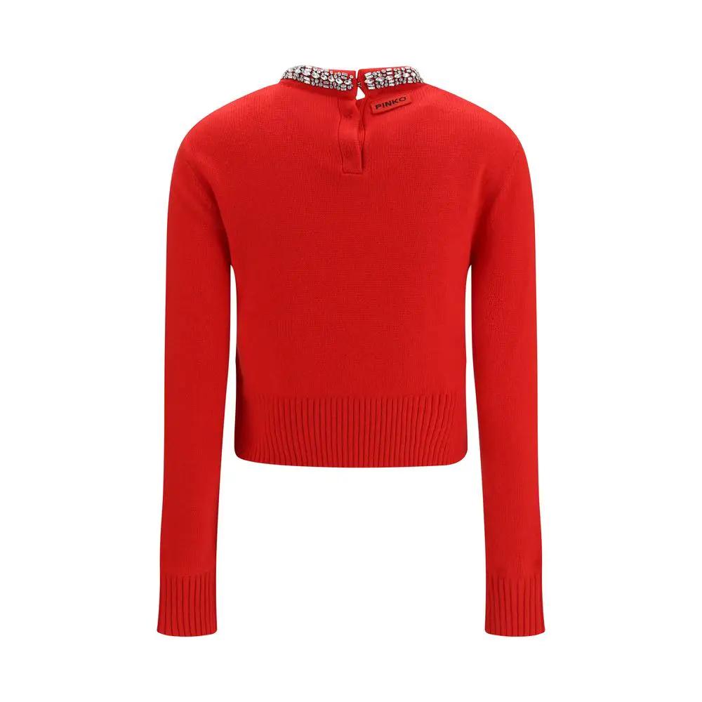 PINKO Multicolor Wool Oves Aries Sweatshirt