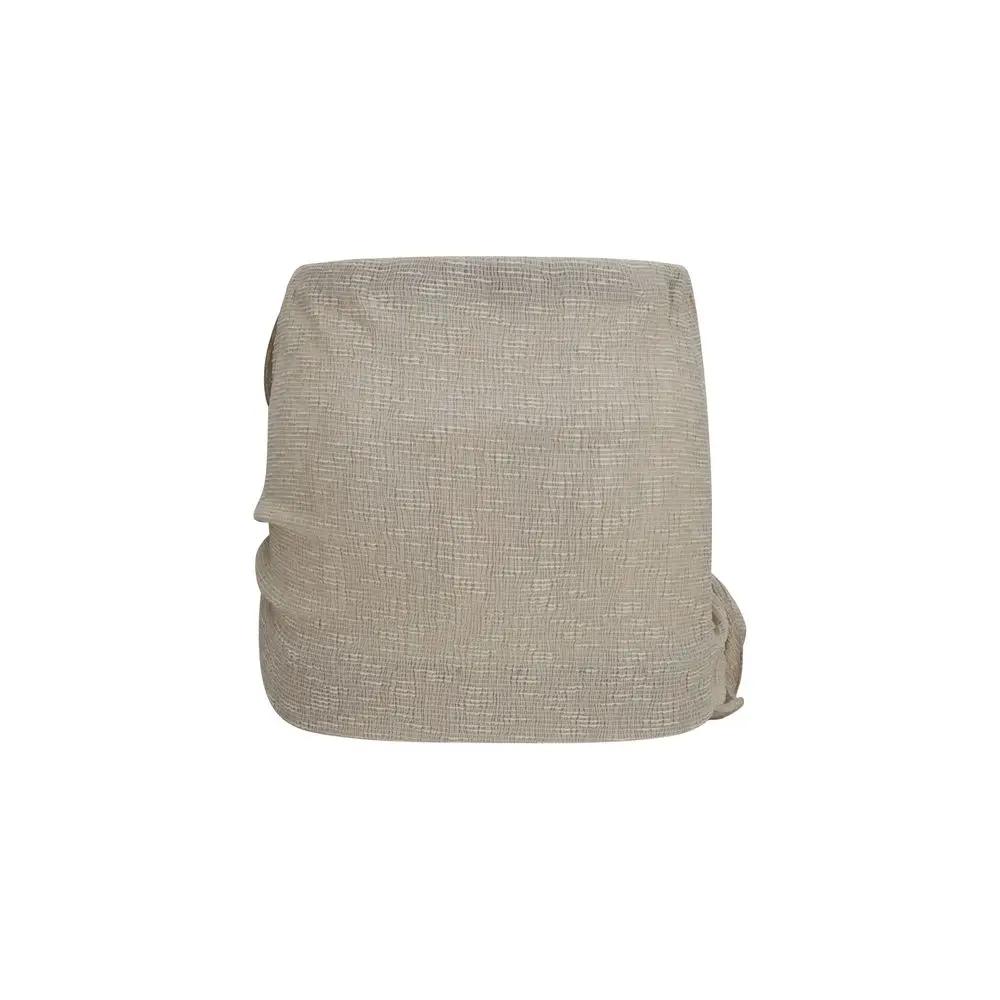 Mini-jupe en lycra beige Magda Butrym