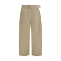 Magda Butrym Beige Cotton Casual Pants