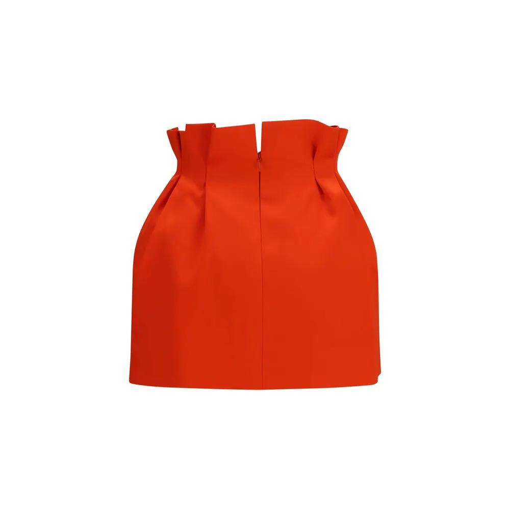 Mini-jupe en soie multicolore Magda Butrym