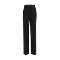 Valentino Garavani Black Wool Oves Aries Flared Pants