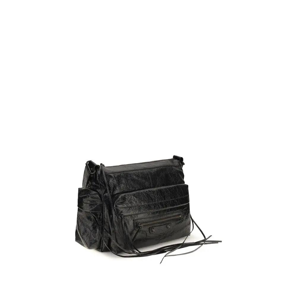 Balenciaga Balenciaga Black Lamb Ovis Aries Aries Shoulder Bag