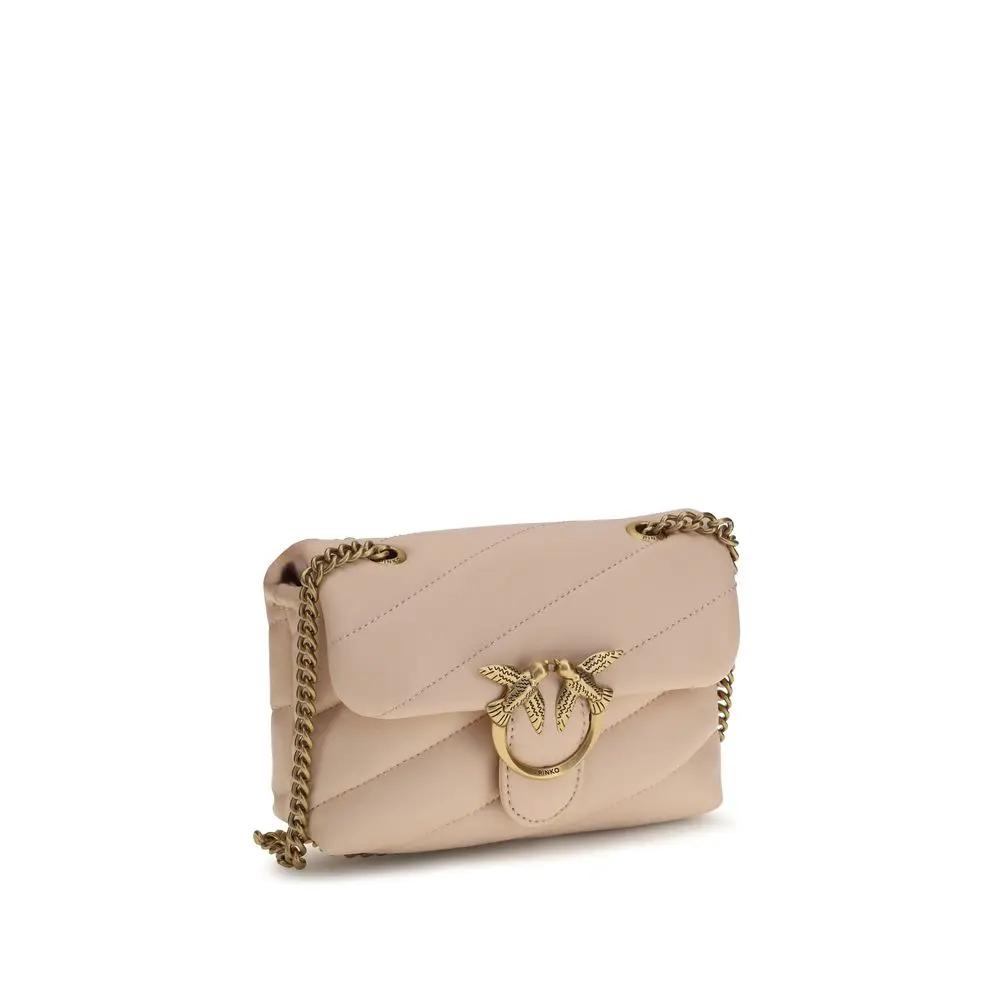 PINKO PINKO Multicolor Calf Leather Bos Taurus Shoulder Bag