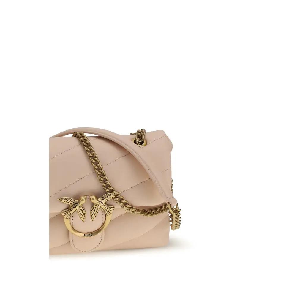 PINKO PINKO Multicolor Calf Leather Bos Taurus Shoulder Bag