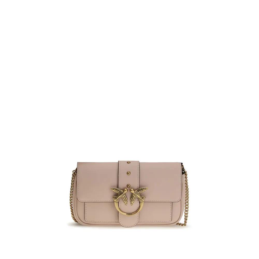 PINKO PINKO Multicolor Calf Leather Bos Taurus Shoulder Bag