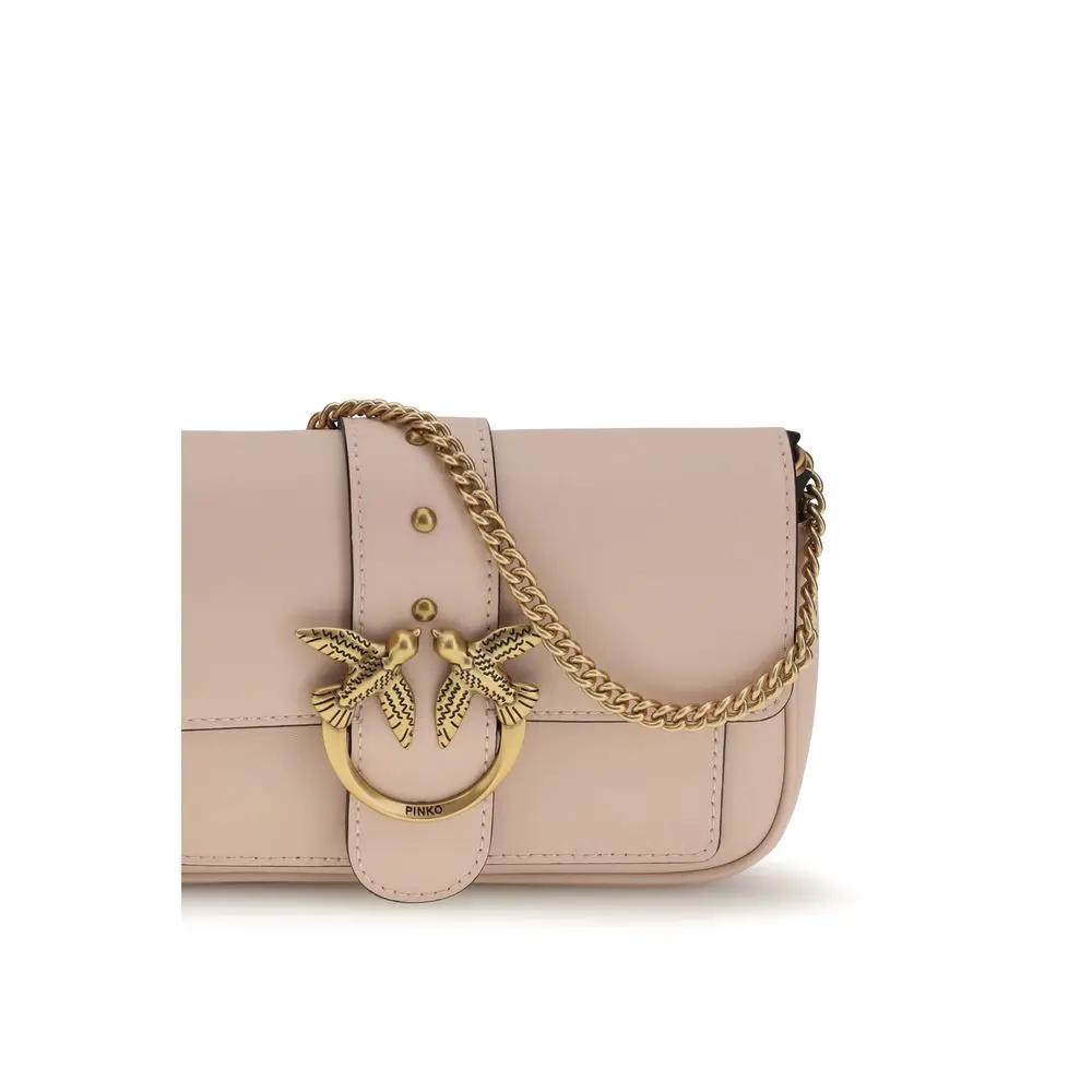 PINKO PINKO Multicolor Calf Leather Bos Taurus Shoulder Bag