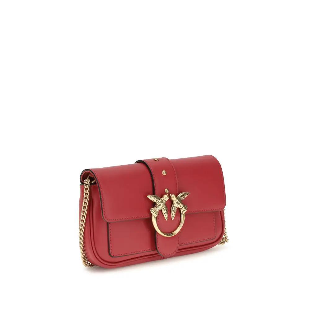 PINKO PINKO Multicolor Calf Leather Bos Taurus Shoulder Bag