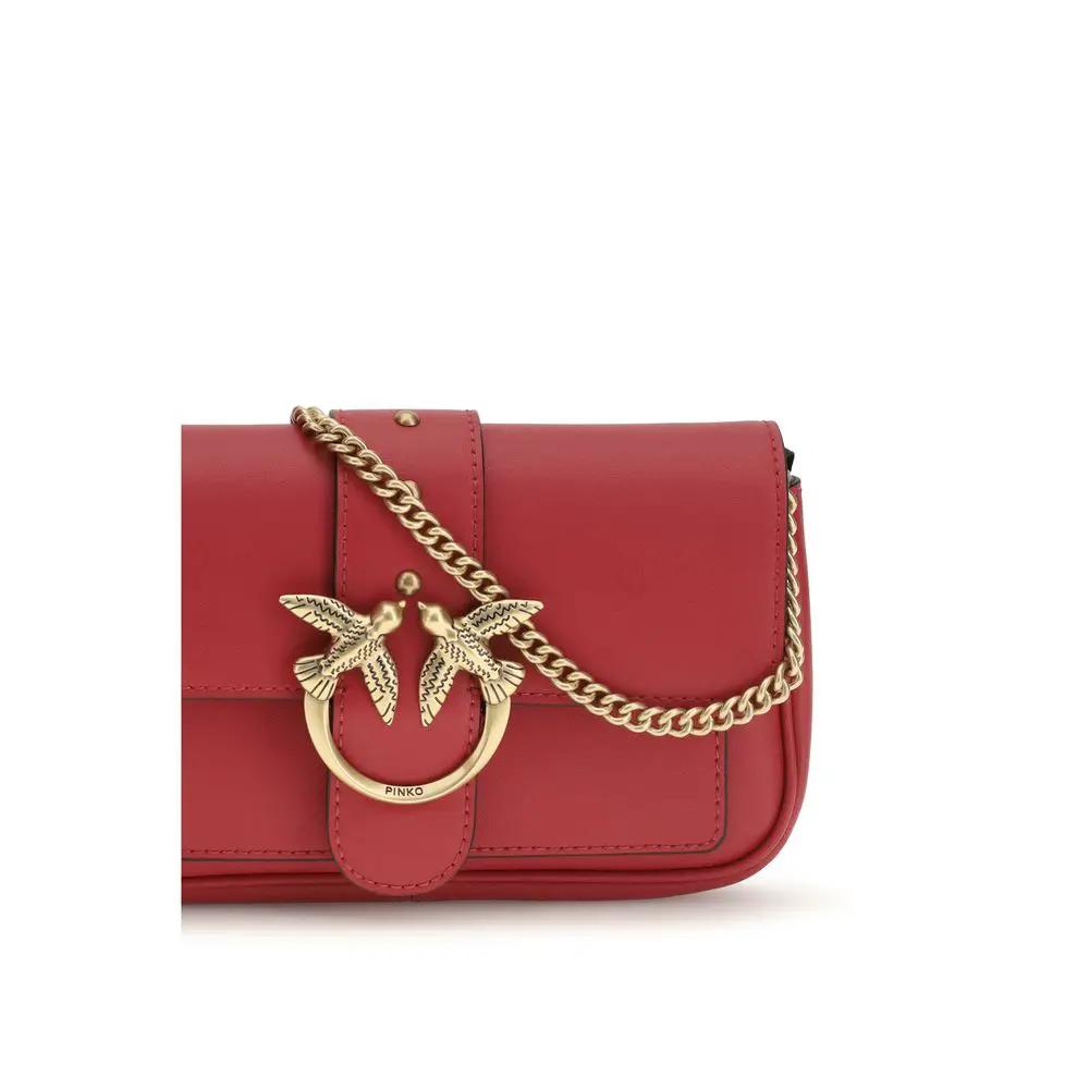PINKO PINKO Multicolor Calf Leather Bos Taurus Shoulder Bag