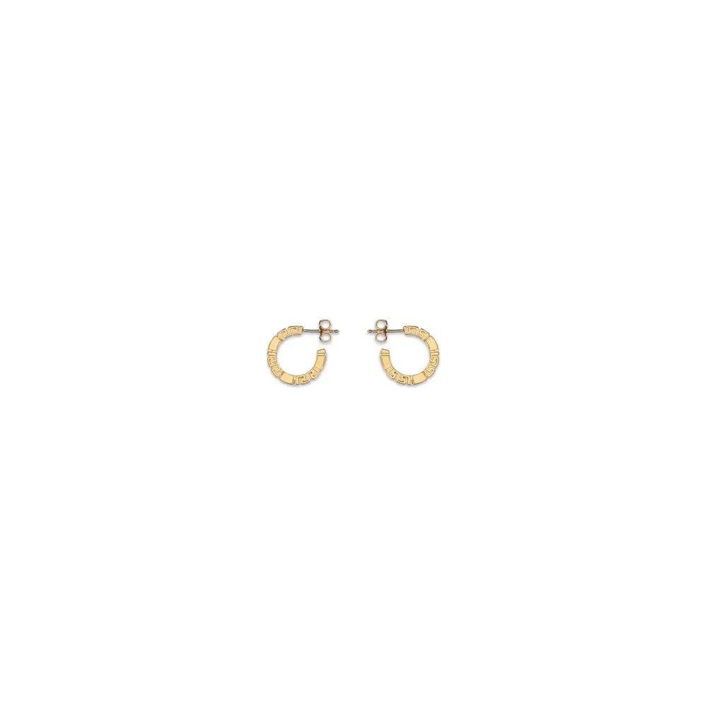 Versace Versace Gold Brass Earrings